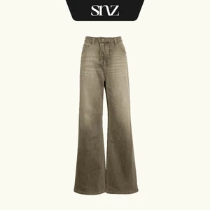 Quần Jeans Wide Leg SNAZZY Unisex Nam Nữ Ống Rộng Chính Hãng - MOON FLARE