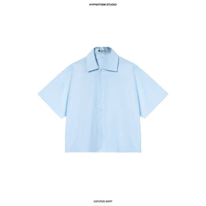 HYPNOTISM | OXFORDS SHIRT - Áo sơ mi tay ngắn, form rộng