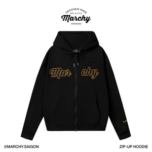 MARCHY - Zip-up Hoodie - Áo khoác dây kéo