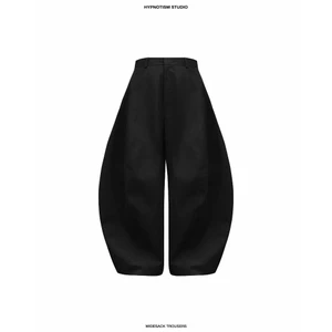 HYPNOTISM | WIDESACK TROUSERS - Quần tây dài ống rộng, sườn cong form relaxed