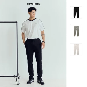 [Best Seller] Quần Dài Nam Long Drawstring Pique, Chất Vải Pique Thoải Mái, QD0013, SOME HOW STORE