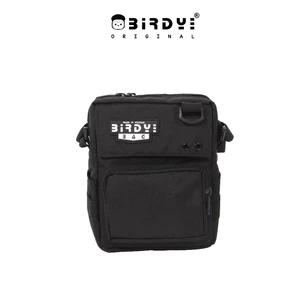 Túi đeo chéo BIRDY nam nữ unisex mini nhỏ gọn màu đen FUNNI BAG  VERTICAL