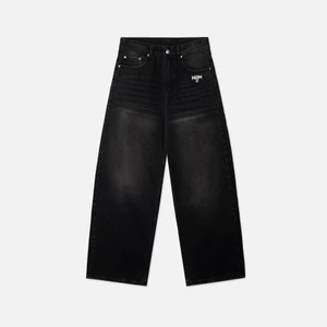 Quần Jeans NEEDS OF WISDOM Wide Fit Jeans - Black - Local Brand Chính Hãng