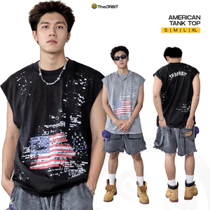 Áo Nam nữ The ORBIT Tank top Acmerican - Local Brand Chính Hãng
