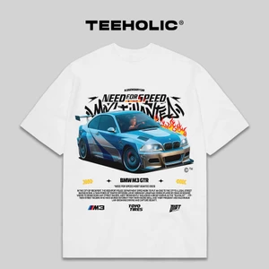 Áo Thun Nam Nữ TEEHOLIC Cotton Cao Cấp Xe Hơi BMW M3 Phong Cách Retro Y2K - THSI101