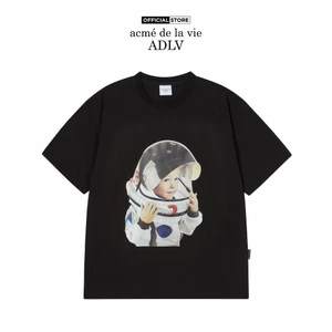 Áo Thun ADLV Baby Face Space Suit Boy Màu Đen (Domestic Duty Free Exclusive) - Hàng Chính Hãng