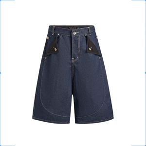 Quần short chất liệu Raw Denim - Ivankov Mule Pocket Raw Blue Denim Short