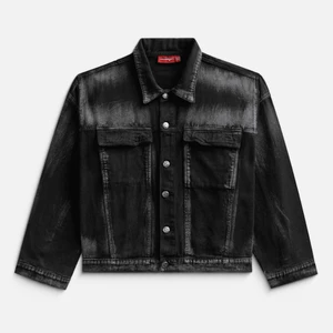 Áo NEEDS OF WISDOM Dust Denim Jacket - Washed Black - Local Brand Chính Hãng