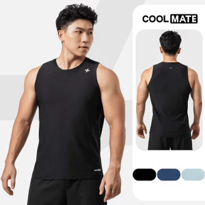 [MUA 2 GIẢM 5%]Áo thể thao Tanktop Gym Essentials II co giãn 4 chiều nhanh khô, thoáng khí Coolmate [OUTLET]