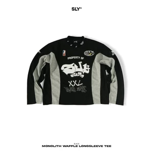 Áo thun tay dài SLY Longsleeve Waffle Monolith