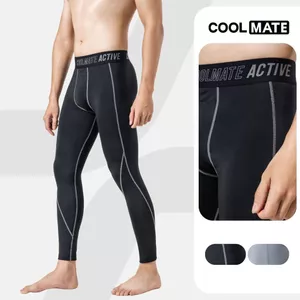 [MUA 2 GIẢM 5%]Quần giữ nhiệt thể thao nam Long Tights Mặc Trong co giãn, nhanh khô, thoáng khí Coolmate