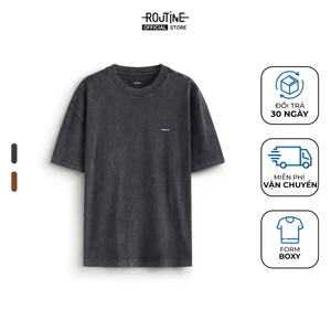 Áo Thun Tay Ngắn Nam Hình In Form Boxy - Routine 10F25TSS018