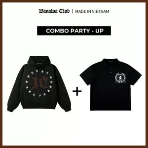 COMBO TIẾT KIỆM] Banawa Combo 2 Áo Hoodie Áo Polo Chất Liệu Cotton Fearless Champion Combo Unisex