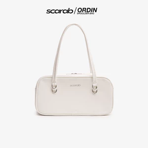 Túi xách đeo vai SCARAB ORDIN WHITE thời trang nam nữ đựng vừa iPad 11 inch, điện thoại, ví tiền, đồ trang điểm