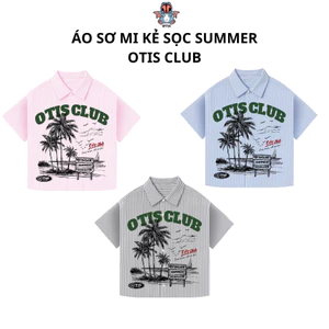[ BST 2026] Áo sơ mi kẻ sọc Otis Club - Thiết kế sọc thời trang cho mùa hè