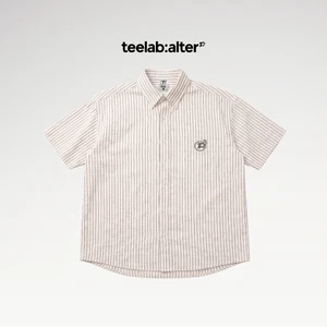 Sơ Mi Teelab Alter Cuban Textured Oxford Stripe Shirt SS090