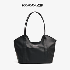 SCARAB OND TOTE BAG - Túi Tote Da PVC, Túi Xách Đeo Vai Form Mềm Thời Trang Nam Nữ, Đựng Vừa Ipad