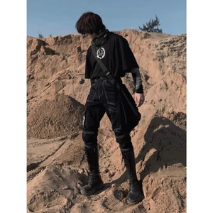 Quần Jean Dài Unisex URBAN MONKEY Biker Jean Màu Đen Form Regular Nam Nữ Local Brand