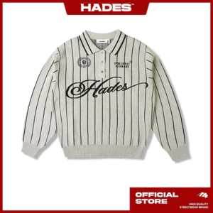 HADES CLASSIC POLO KNIT - XÁM - HADES Brand Chính Hãng