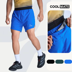 [MUA 2 GIẢM 5%]Quần shorts nam thể thao chạy bộ CoolFast 5inch không đường may giảm ma sát Coolmate