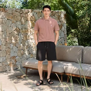 Quần short nỉ nam SMART LINEN SHORT TORANO Cạp Chun, Dây Rút Mềm Mại, Thoáng Mát, Form Năng Động HSBS800
