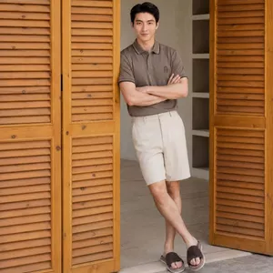 Quần short khaki nam SMART COMFORT SHORTS TORANO dáng Basic Co Giãn, Thoáng Mát, Trẻ Trung HSBK801
