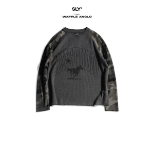 Áo tay dài SLY Long Sleeve Waffle Anglo Raglan