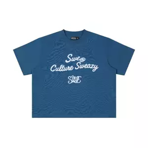 ÁO SWE RHYTHM BOXY TEE - COBALT BLUE