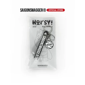 Móc khoá cao su SAIGONSWAGGER® SGS LOGO TAG KEYCHAIN