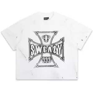 ÁO SWE CROSS BOXY TEE - WHITE