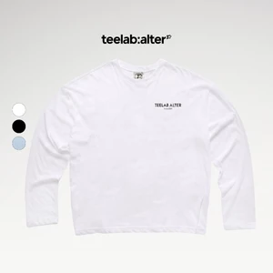 Áo Thun Dài Tay Teelab Alter Striped Grunge Oversized Cotton Tee TS401
