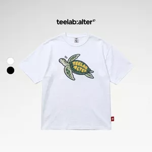 Áo Thun Teelab Alter Turtle Semi-Oversized Slub-Cotton Tee TS409