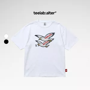 Áo Thun Teelab Alter Seagull Semi-Oversized Slub-Cotton Tee TS413