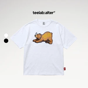 Áo Thun Teelab Alter Lazy Bear Semi-Oversized Slub-Cotton Tee TS412