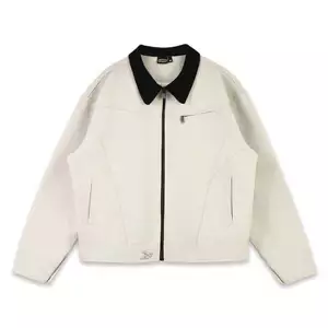 ÁO SWE SCRIPT JACKET - BEIGE