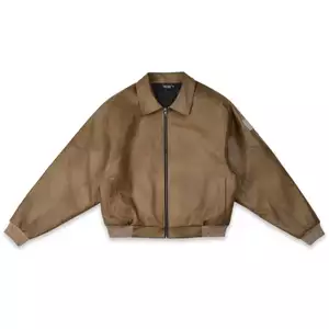 ÁO SWE EAZY LEATHER BOMBER - BROWN