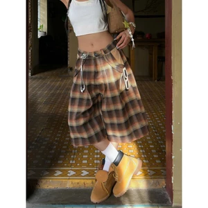 Quần Caro Lửng UNCV 11 - PLAID JORTS UNCV