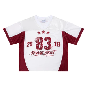 Áo thun form Boxy SAVAGE JERSEY Lưới, vải bóng PARADOX AT6P0484