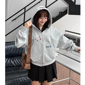Áo Hoodie Zip Boxy WITHIN Cinder Form Đẹp, Local Brand Chính Hãng