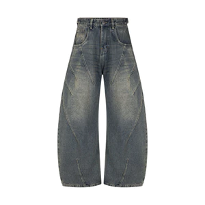 OUTBREAK - QUẦN DENIM ỐNG RỘNG "THORNY DENIM PANTS"