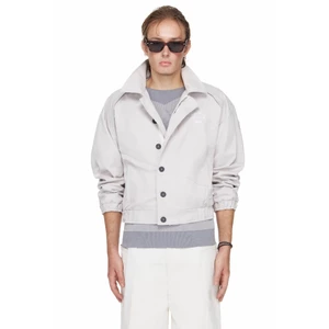 Áo Khoác Track Laser Cut Màu Xám Nhạt - BEUTER® x PALLADIUM LASER CUT TRACK JACKET - LIGHT GREY