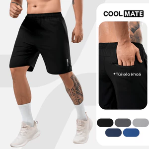 Quần thể thao nam Max Ultra Short V2 kiểu dáng thể thao có túi khóa sau Coolmate