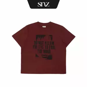 Áo Thun Boxy SNAZZY Unisex Nam Nữ Chất Liệu Cotton Chính Hãng - VISIBLE LIES