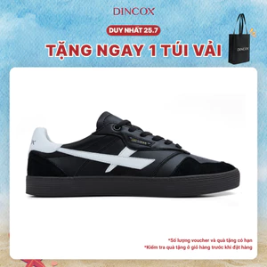 Giày Sneaker Nam Nữ DC48 SHADOW MOVE Dincox Shoes Đế Bằng - Da phối Suede Cao Cấp