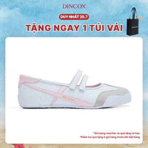 Giày Búp Bê Ballet Sneaker Dincox Mary Jane DC49 Pink Milk Êm Chân Năng Động Dễ Thương
