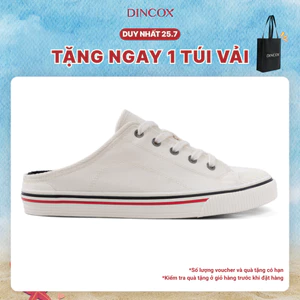 Giày Sục Đạp Gót Mules E10 CREAM LINE Vải Sneaker Unisex, Giày Sục Thể Thao Tăng Chiều Cao