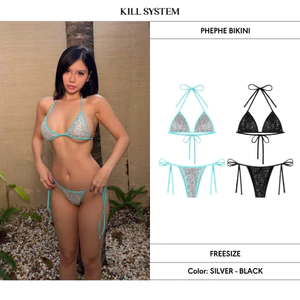 [CÓ TÁCH LẺ] Bikini hai mảnh kim sa lấp lánh PHEPHE - 𝐊𝐈𝐋𝐋 𝐒𝐘𝐒𝐓𝐄𝐌