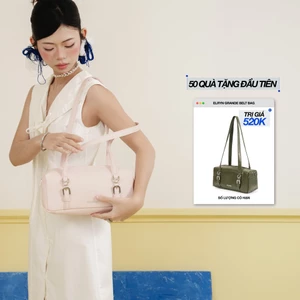 Túi xách đeo vai SCARAB ELRYN BELT GRANDE PINK thời trang nam nữ nhỏ gọn đựng IPad Mini, điện thoại, ví, đồ trang điểm