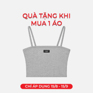 Áo croptop nữ ôm kiểu 2 dây local brand CINDER 4 màu trễ vai ulzzang cá tính đẹp