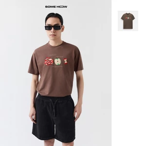  Áo Thun Nam Regular Cool Fab Apple Rights, Chất Vải CooLFabric Thoải Mái, AT0308, SOME HOW STORE